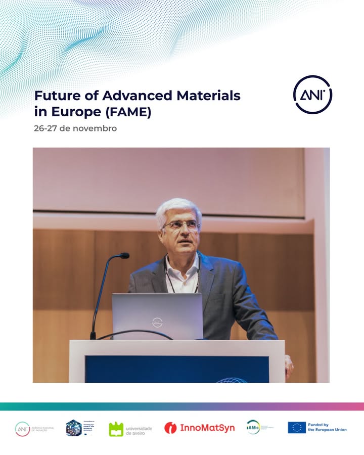 🎙️ O Presidente da ANI, António Grilo, abriu hoje o encontro europeu Future of Advanced
