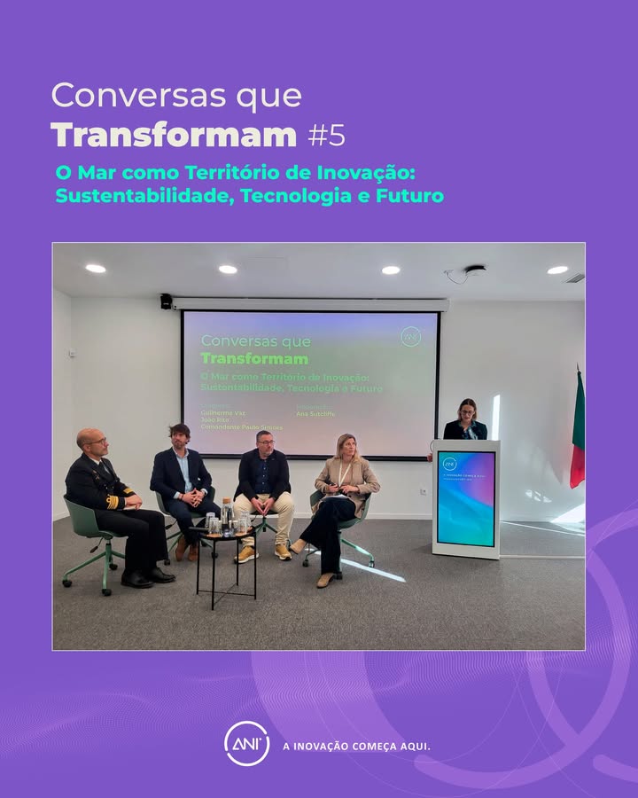 💡 Conversas que Transformam #5 – O Mar como Território de Inovação: Sustentabilidade,