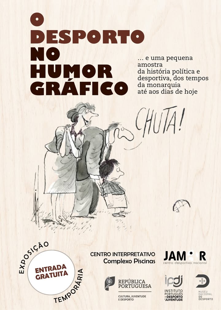 🎨🏅Exposição: "O Desporto no Humor Gráfico"