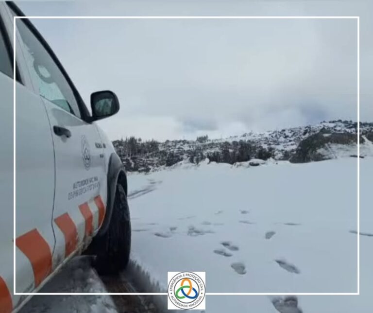❄️ Previsão de queda de neve