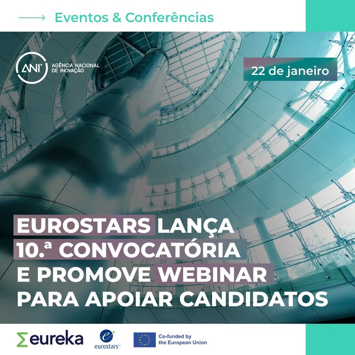 📌Webinar: 10.ª convocatória do programa Eurostars