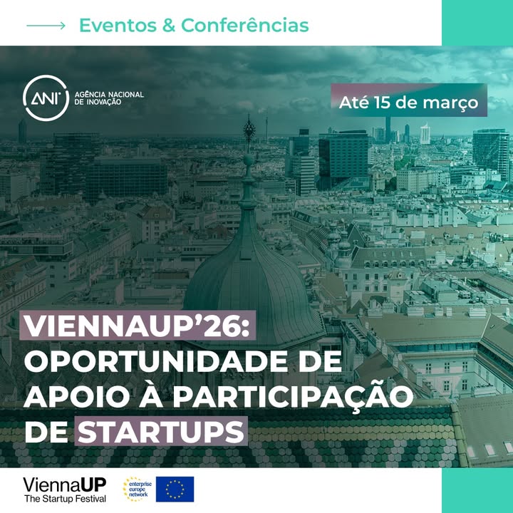 🚀 ViennaUP26: Oportunidade de apoio à participação de startups