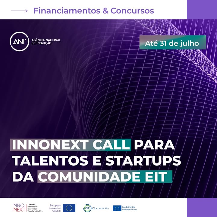 🚀 InnoNext Call aberta para talentos e startups da comunidade EIT