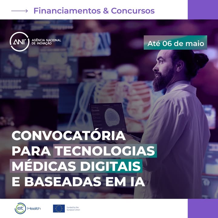 🚀 A EIT Health lançou a Innovation Validation Call 2026, focada em tecnologias médicas