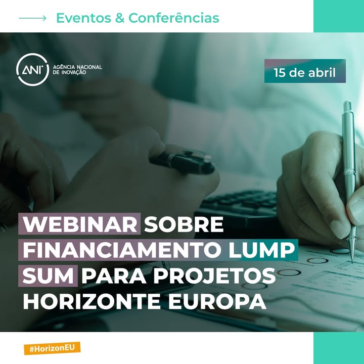 📣 A ANI promove, no próximo dia 15 de abril, um webinar dedicado ao modelo de financiamento