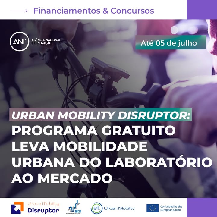 🚲 Urban Mobility Disruptor: programa gratuito leva a mobilidade urbana do laboratório ao mercado