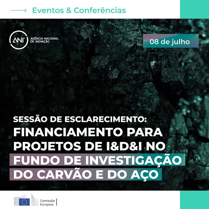 ⚙️ Oportunidades de financiamento para projetos de I&D&I no Fundo de Investigação do Carvão