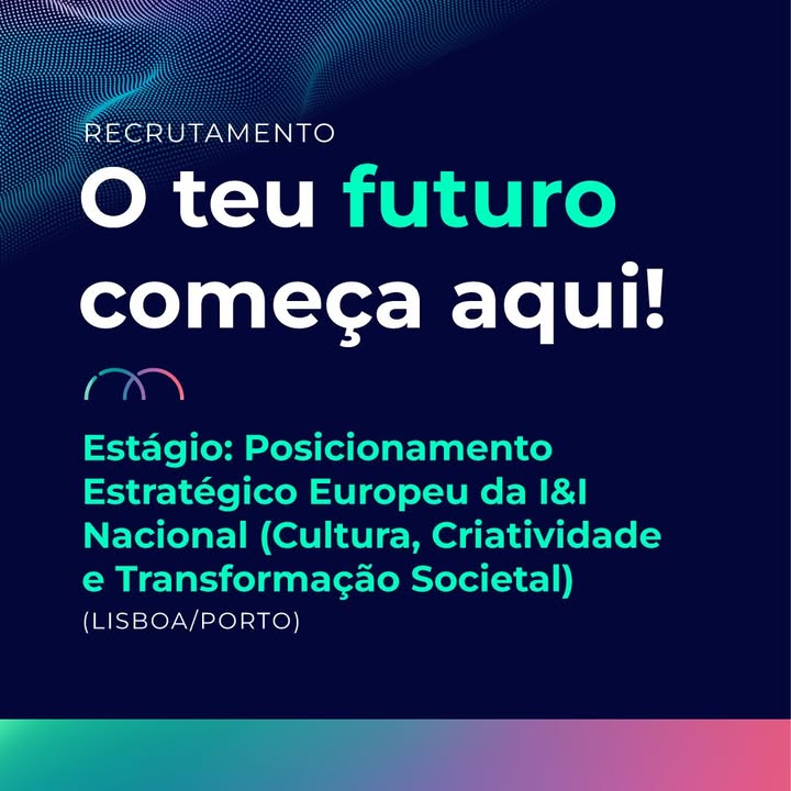 🚀 Estamos a recrutar!